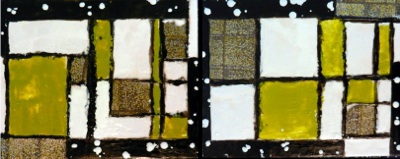 A Little Square (diptych)