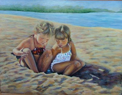 Cousins at the Beach