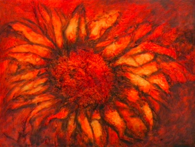 Red Sunflower