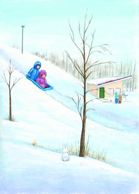 T is for Tobogganing